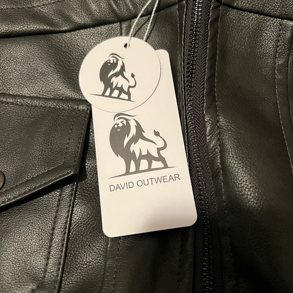 Mens Faux Leather Jacket - Picture 5 of 5